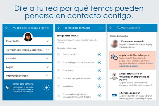 truco contacto linkedin App